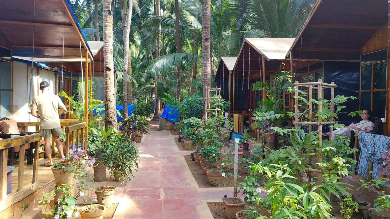Csf Garden Huts Hotell Palolem Exteriör bild